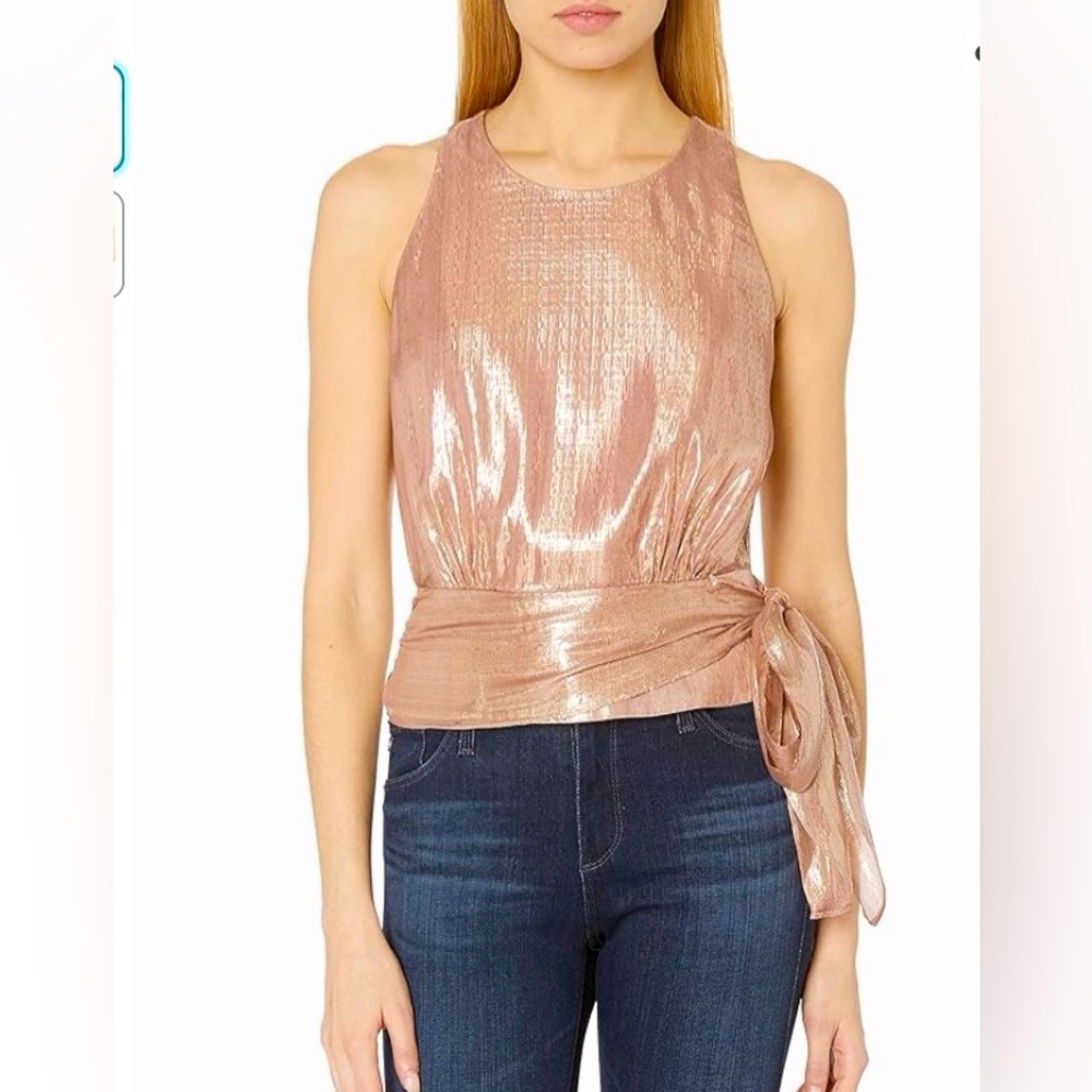 MILLY Chiffon Top. Perfect all year long. Size 6. NWT’S